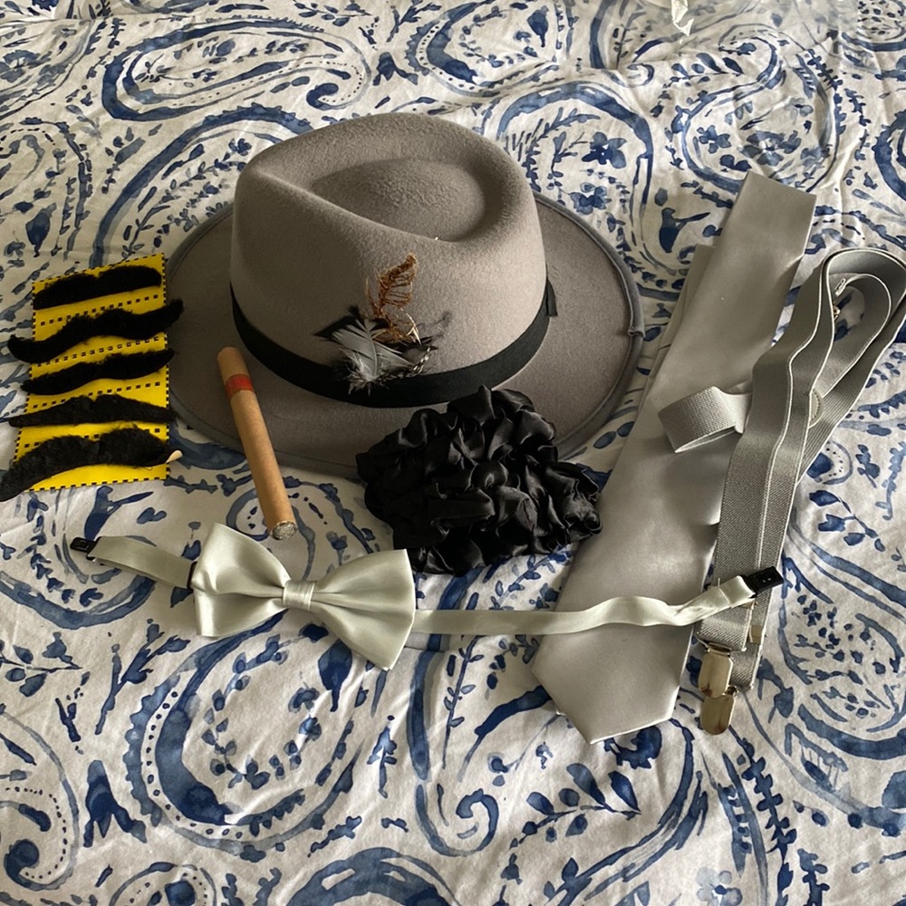 Complete Gangster Halloween Accessory Pack